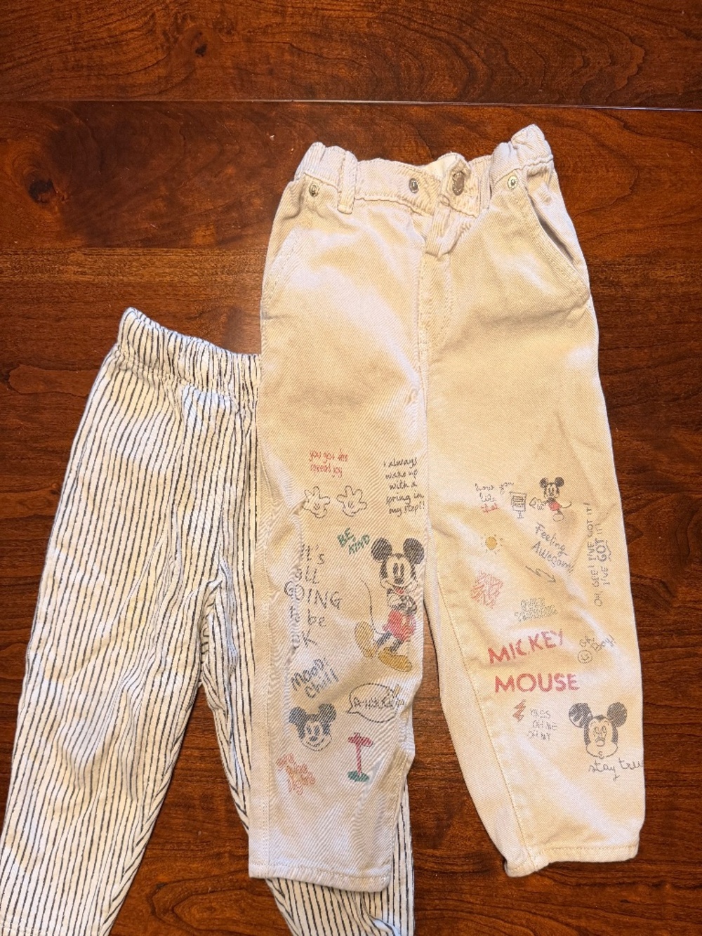 2 pairs of Zara pants for boys 3T